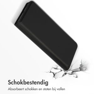 Accezz Premium Leather Slim Bookcase Samsung Galaxy A53 - Zwart