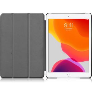 Accezz Trifold Bookcase iPad 9 (2021) 10.2 inch / iPad 8 (2020) 10.2 inch / iPad 7 (2019) 10.2 inch - Zwart