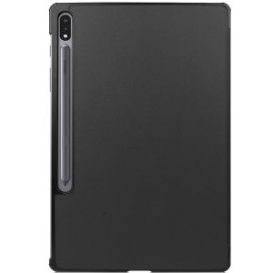 Accezz Trifold Bookcase Samsung Galaxy Tab S8 Plus / S7 Plus / S7 FE 5G - Zwart