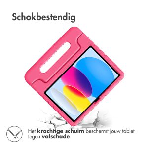 Accezz Kidsproof Backcover met handvat iPad 10 (2022) 10.9 inch - Roze