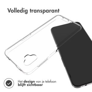 Accezz Clear Backcover Samsung Galaxy Xcover 6 Pro - Transparant