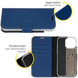 Accezz Wallet Softcase Bookcase iPhone 14 Pro - Donkerblauw