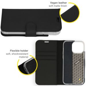 Accezz Wallet Softcase Bookcase iPhone 14 Pro Max - Zwart
