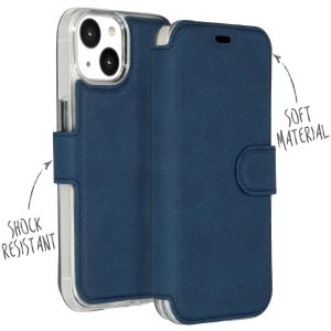 Accezz Xtreme Wallet Bookcase iPhone 14 Plus - Donkerblauw
