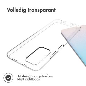 Accezz Clear Backcover Xiaomi Poco M4 Pro 5G - Transparant