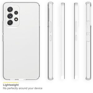 Accezz Clear Backcover Samsung Galaxy A53 - Transparant