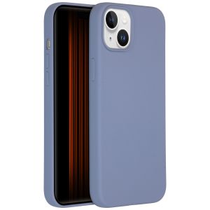 Accezz Liquid Silicone Backcover iPhone 15 Plus - Lavender Grey