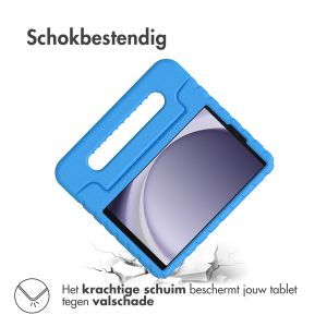 Accezz Kidsproof Backcover met handvat Samsung Galaxy Tab A9 8.7 inch - Blauw