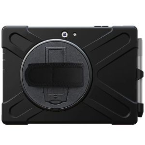 Accezz Full Protective back cover met strap Samsung Galaxy Tab Active 4 Pro - Zwart