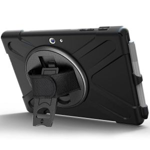 Accezz Full Protective back cover met strap Samsung Galaxy Tab Active 4 Pro - Zwart