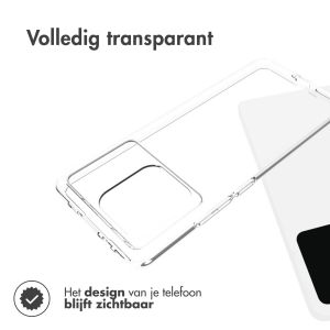 Accezz Clear Backcover Xiaomi Poco X6 Pro - Transparant