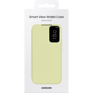 Samsung Originele S View Cover Samsung Galaxy A34 (5G) - Lime