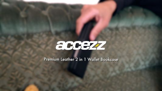 Accezz Premium Leather 2 in 1 Wallet Bookcase iPhone 15 Pro Max - Zwart