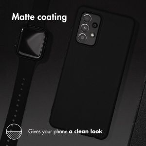 Accezz Color Backcover Xiaomi Mi 11 - Zwart