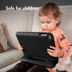 Accezz Kidsproof Backcover met handvat Samsung Galaxy Tab S9 / Tab S9 FE - Zwart