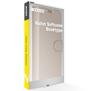 Accezz Wallet Softcase Bookcase Samsung Galaxy A33 - Goud