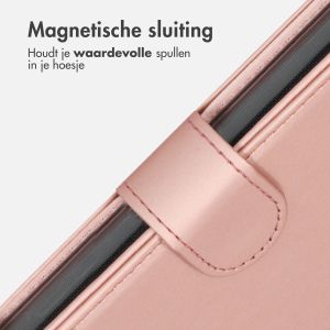 Accezz Wallet Softcase Bookcase iPhone 14 Pro - Rosé Goud