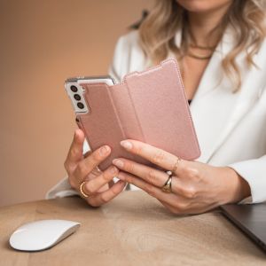 Accezz Xtreme Wallet Bookcase Samsung Galaxy S22 Ultra - Rosé Goud