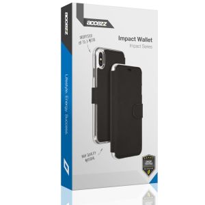 Accezz Xtreme Wallet Bookcase iPhone 14 Pro - Zwart