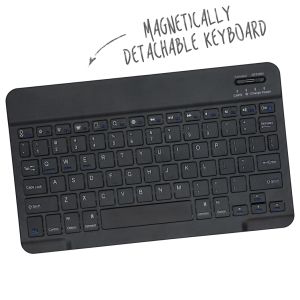 Accezz QWERTY Bluetooth Keyboard Bookcase Samsung Galaxy Tab A8