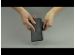 Selencia Echt Lederen Bookcase Samsung Galaxy A50 / A30s - Zwart