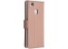 Accezz Wallet Softcase Bookcase Huawei P9 Lite - Rosé Goud