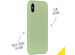 Accezz Liquid Silicone Backcover iPhone Xs / X - Groen