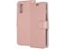 Accezz Wallet Softcase Bookcase Samsung Galaxy A41 - Rosé Goud