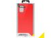 Accezz Liquid Silicone Backcover Samsung Galaxy A41 - Rood