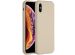 Accezz Liquid Silicone Backcover iPhone Xs / X - Stone