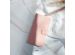 Selencia Echt Lederen Bookcase Samsung Galaxy A51 - Roze