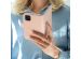 Selencia Echt Lederen Bookcase Samsung Galaxy A50 / A30s - Roze