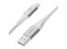 Belkin Boost↑Charge™ Braided Lightning naar USB kabel - 2 meter - Wit