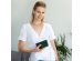 Selencia Echt Lederen Bookcase Samsung Galaxy S20 FE - Groen