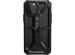 UAG Monarch Backcover iPhone 12 (Pro) - Carbon Fiber Black