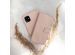 Selencia Echt Lederen Bookcase Samsung Galaxy A42 - Roze