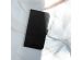 Selencia Echt Lederen Bookcase Samsung Galaxy A42 - Zwart
