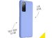 Accezz Liquid Silicone Backcover Samsung Galaxy S20 FE - Lila