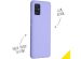 Accezz Liquid Silicone Backcover Samsung Galaxy A51 - Paars