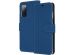 Accezz Wallet Softcase Bookcase Samsung Galaxy S20 FE - Donkerblauw