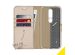 Accezz Wallet Softcase Bookcase Nokia 4.2 - Goud