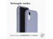 Accezz Liquid Silicone Backcover iPhone Xr - Lavender Gray