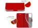 Accezz Wallet Softcase Bookcase Samsung Galaxy A12 - Rood