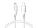 Accezz Lightning naar USB-C kabel - MFi certificering - 0,2 meter - Wit