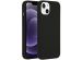 Accezz Liquid Silicone Backcover iPhone 13 - Zwart
