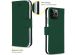 Accezz Wallet Softcase Bookcase iPhone 13 Pro - Groen