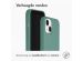 Accezz Liquid Silicone Backcover met MagSafe iPhone 13 - Groen