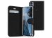 Accezz Wallet Softcase Bookcase Motorola Edge 20 - Zwart