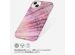 Selencia Aurora Fashion Backcover iPhone 14 Plus - Duurzaam hoesje - 100% gerecycled - Ocean Shell Purple