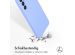 Accezz Liquid Silicone Backcover Samsung Galaxy A34 (5G) - Paars